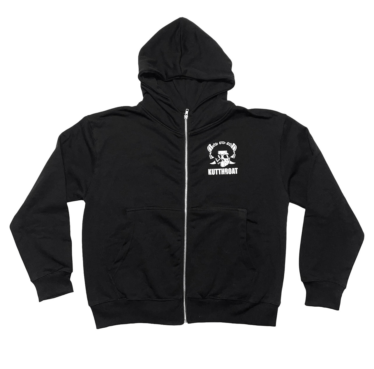 Black zip up hoodie