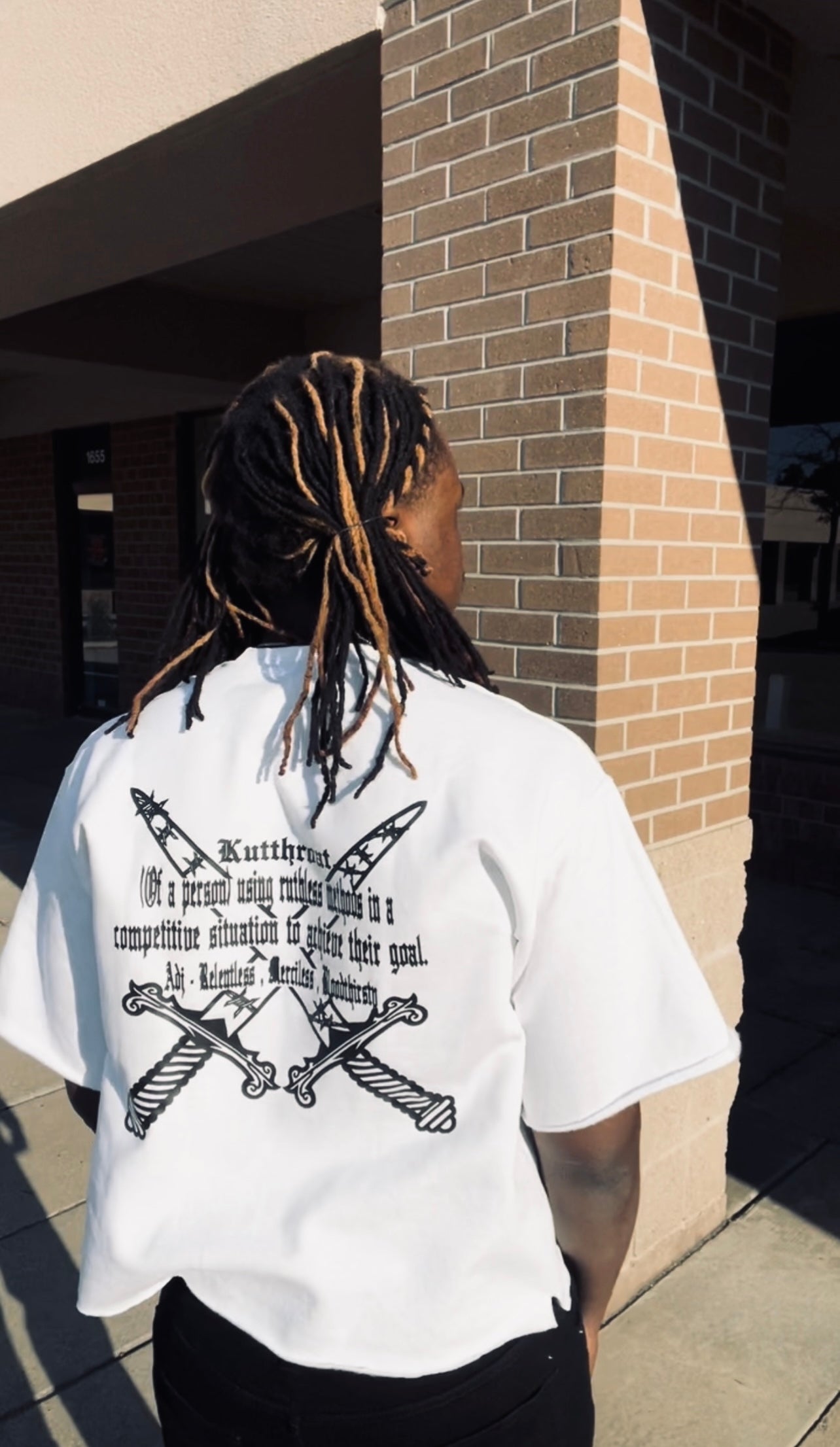 White Crew Tee
