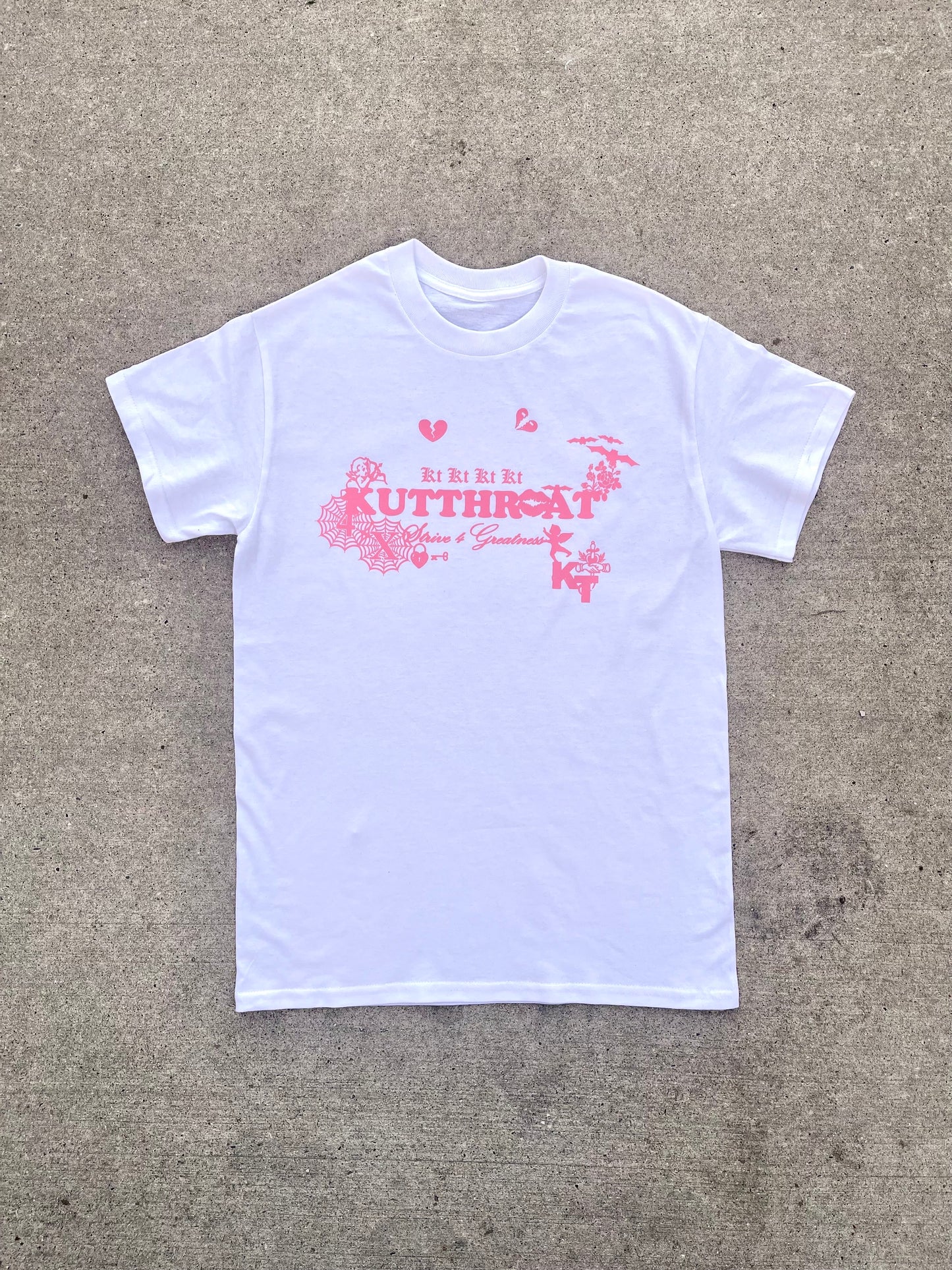 White & Pink Shirt
