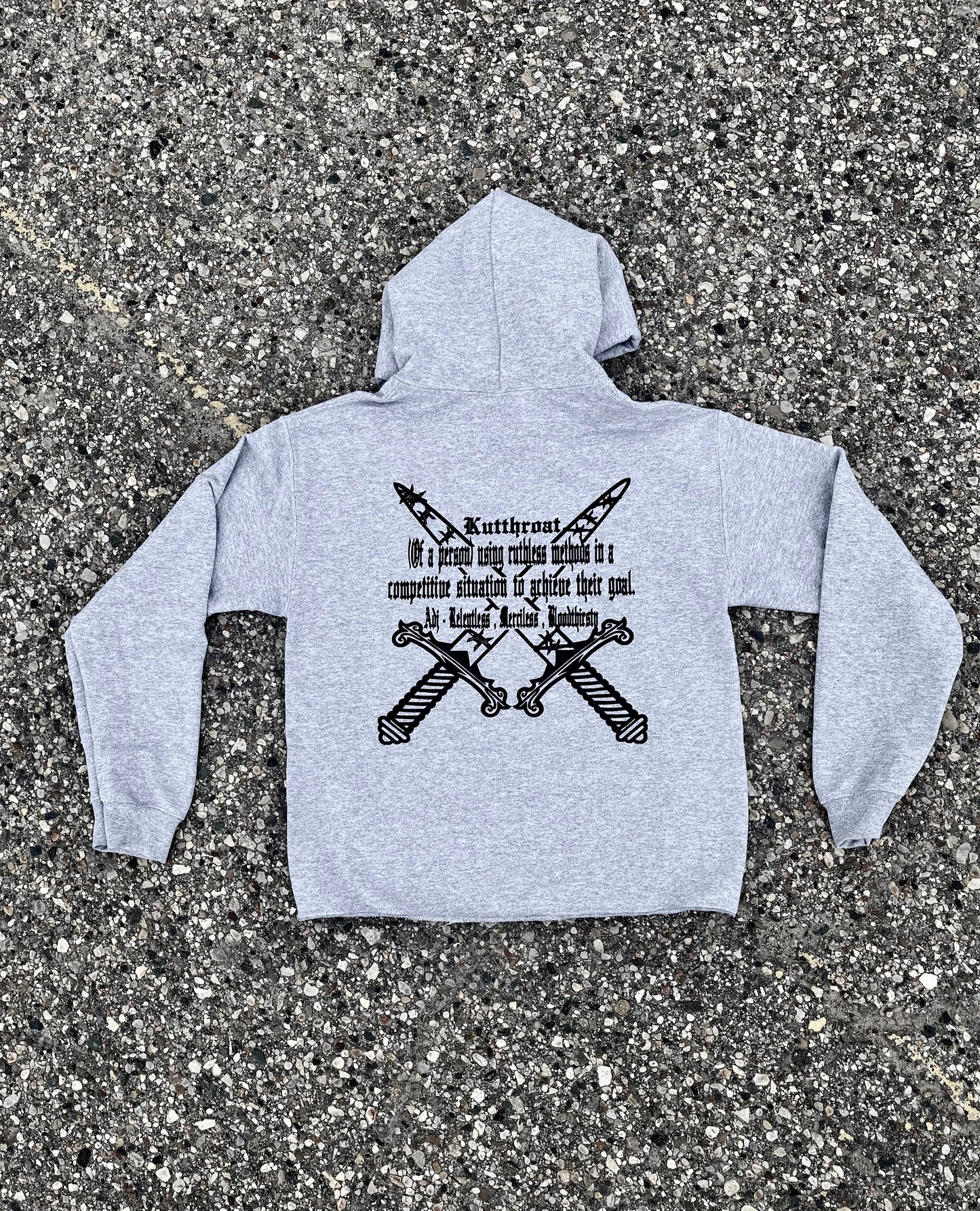 Grey hoodie