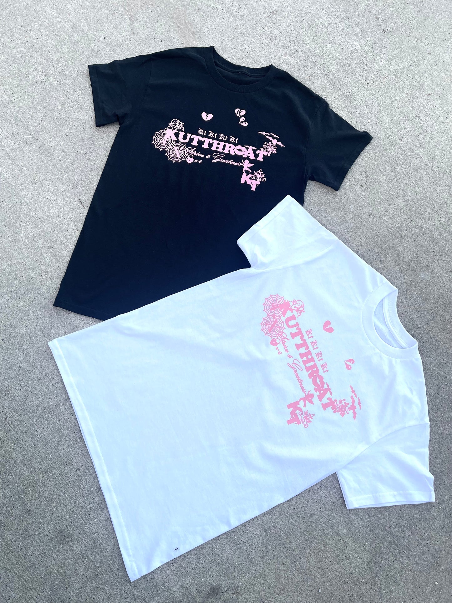 White & Pink Shirt