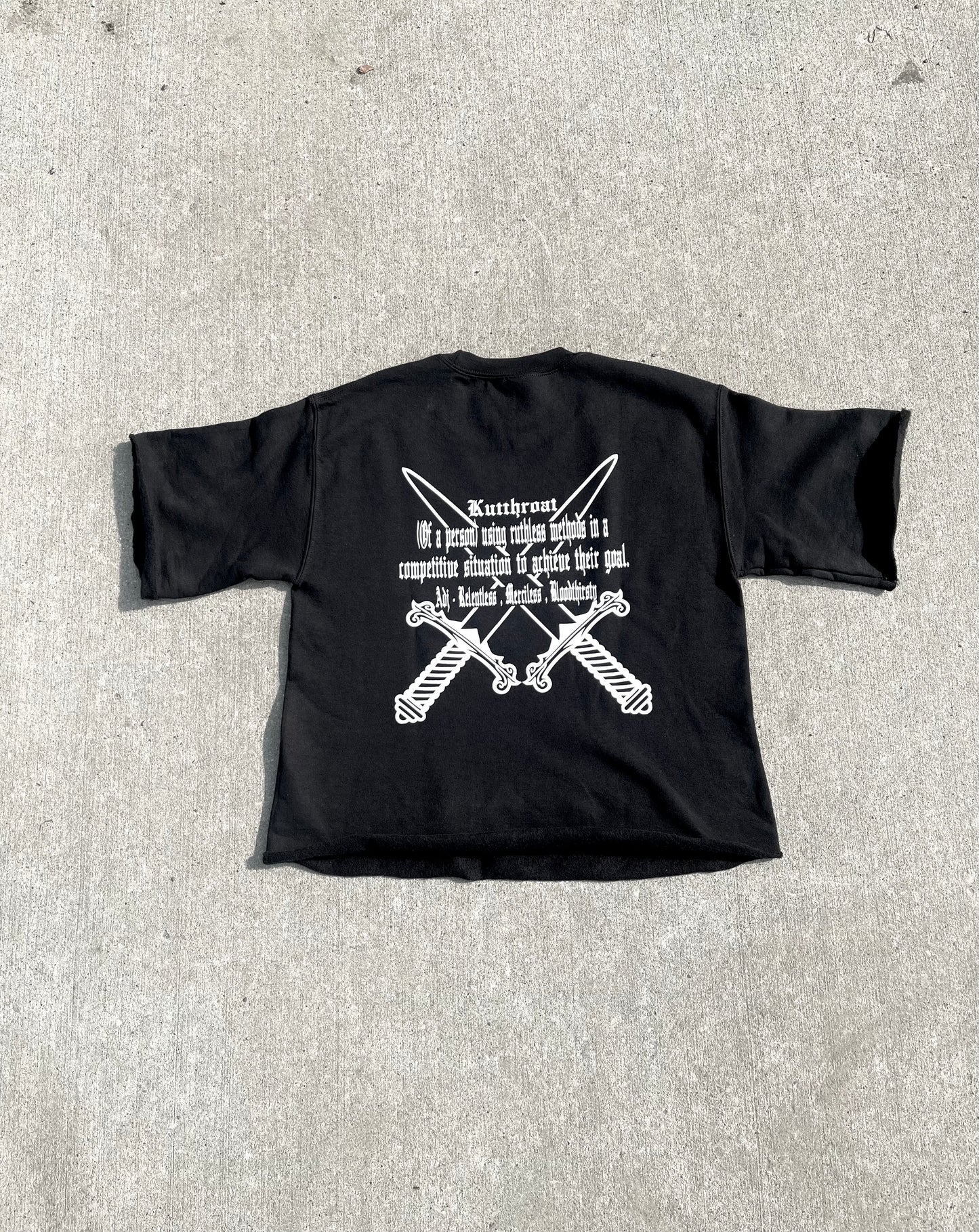 Black Crew Tee