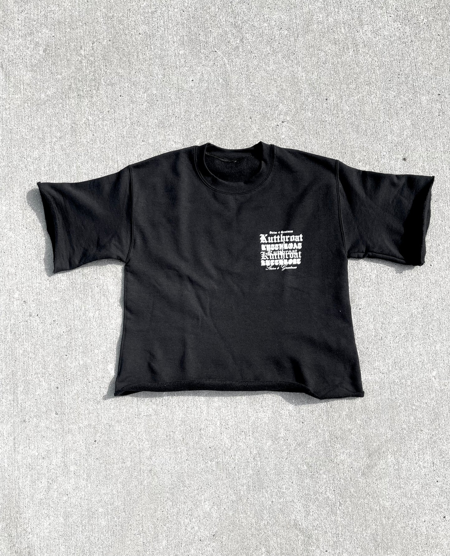 Black Crew Tee