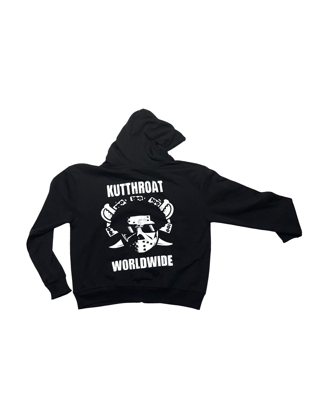 Black zip up hoodie