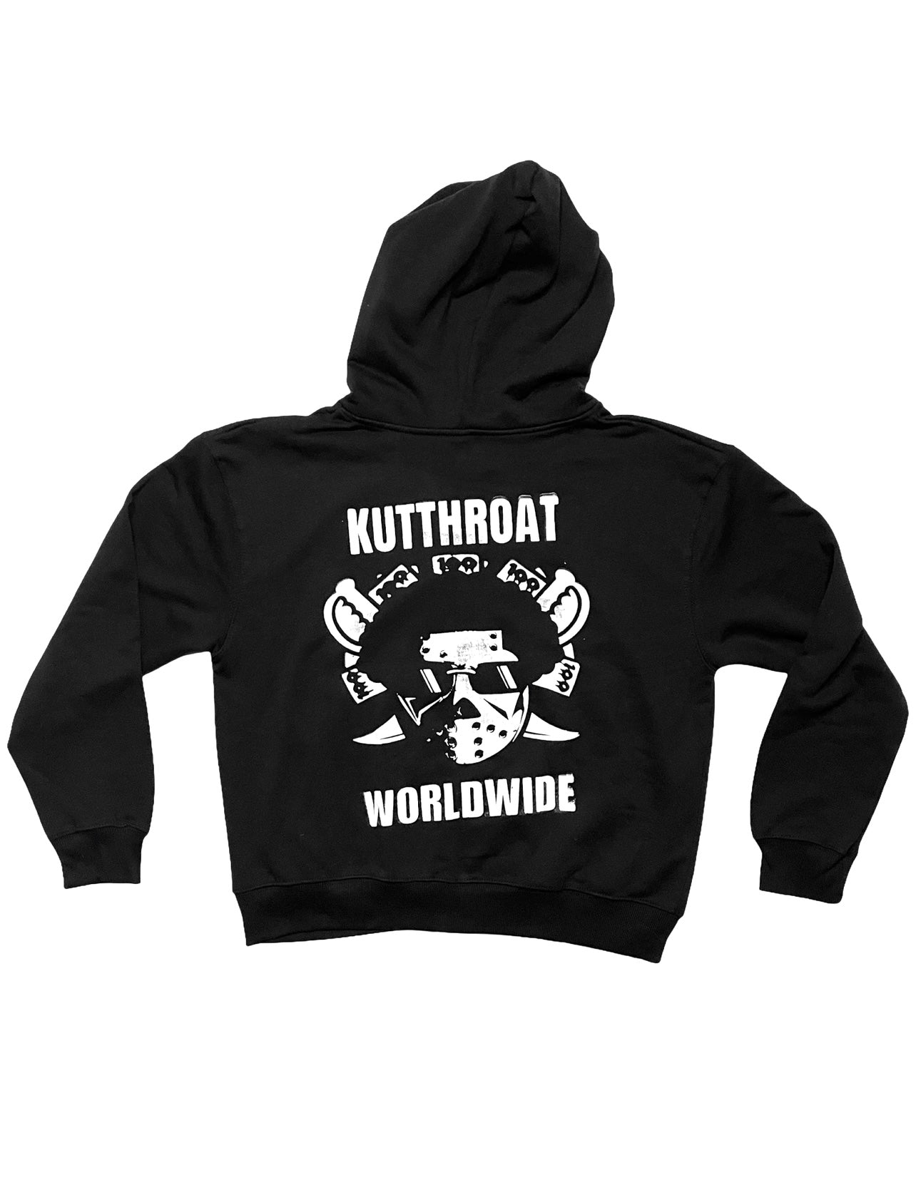 Black zip up hoodie