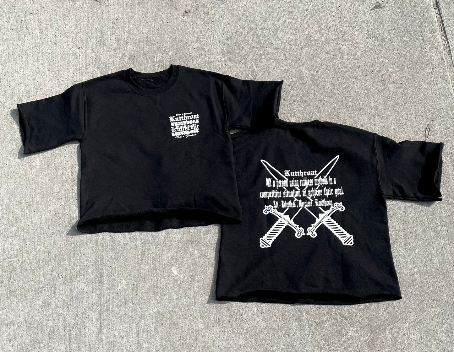 Black Crew Tee