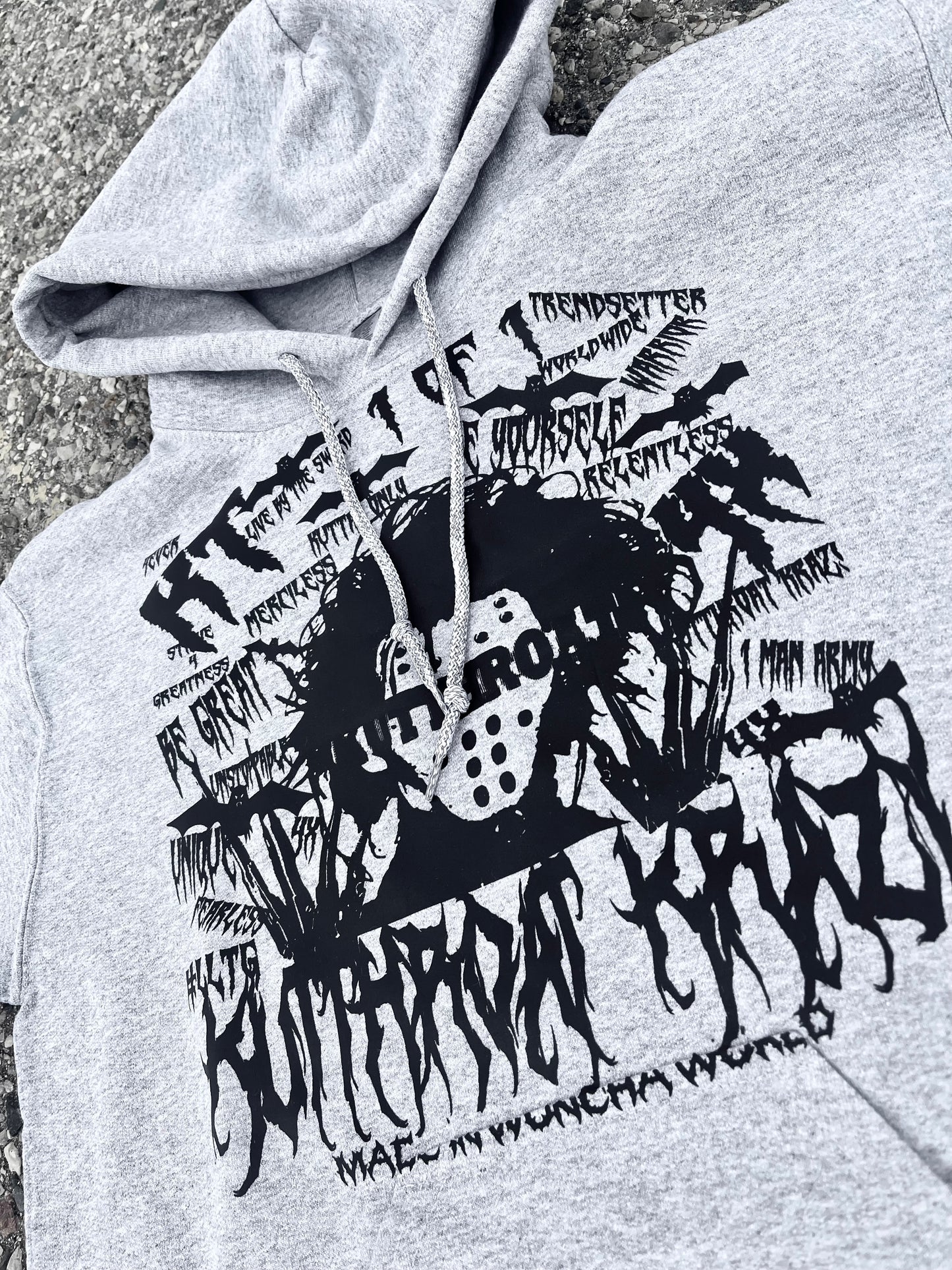 Grey hoodie