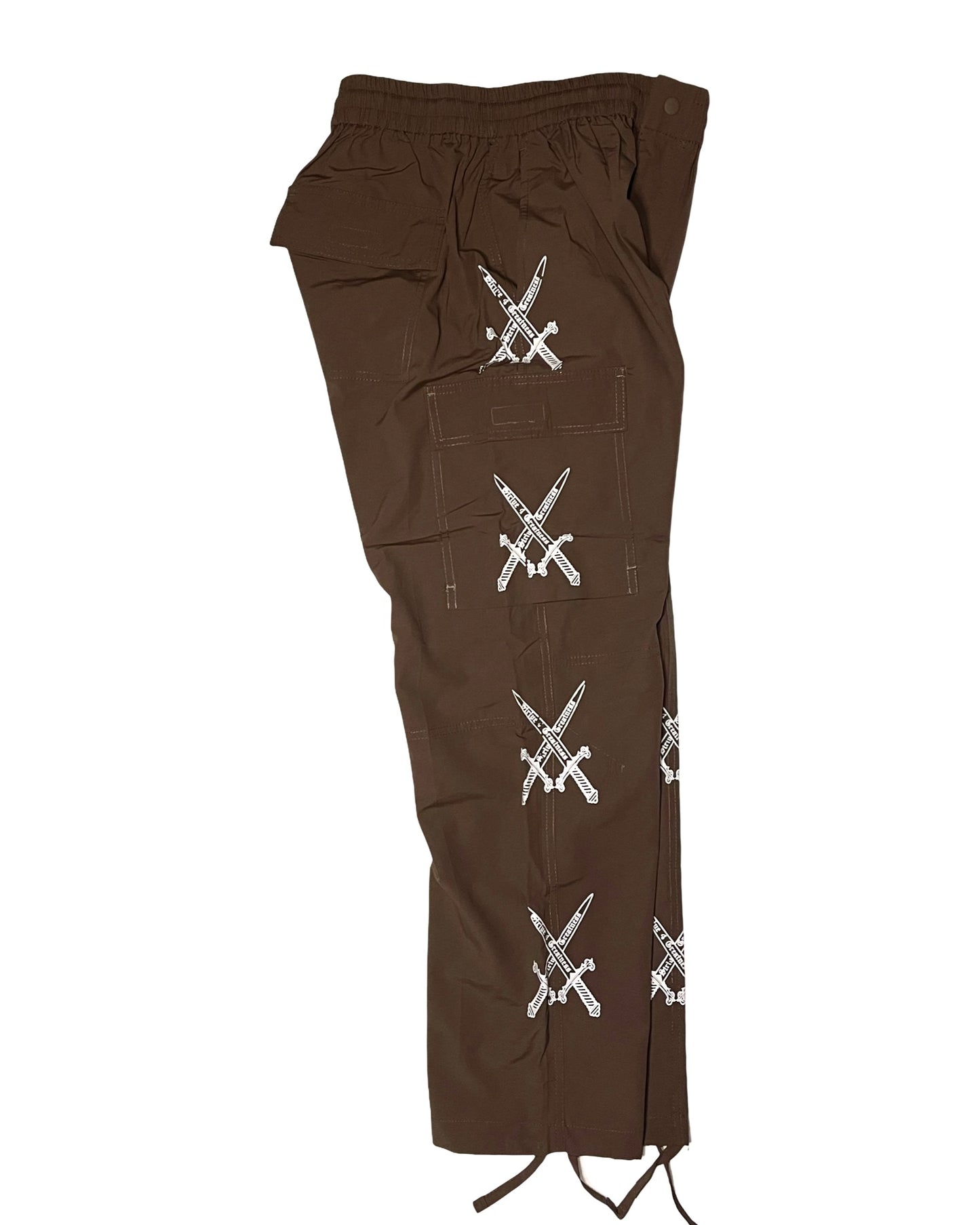 Brown cargo pants
