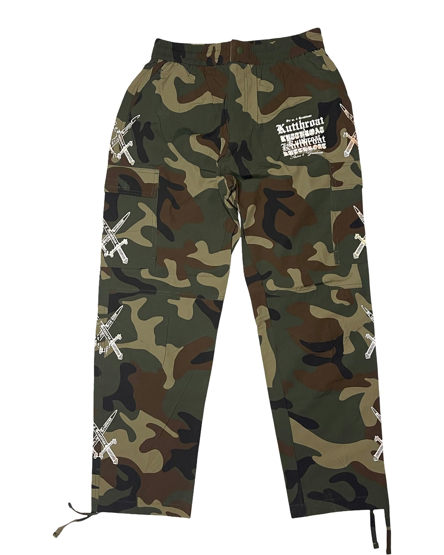 Camo cargo pants