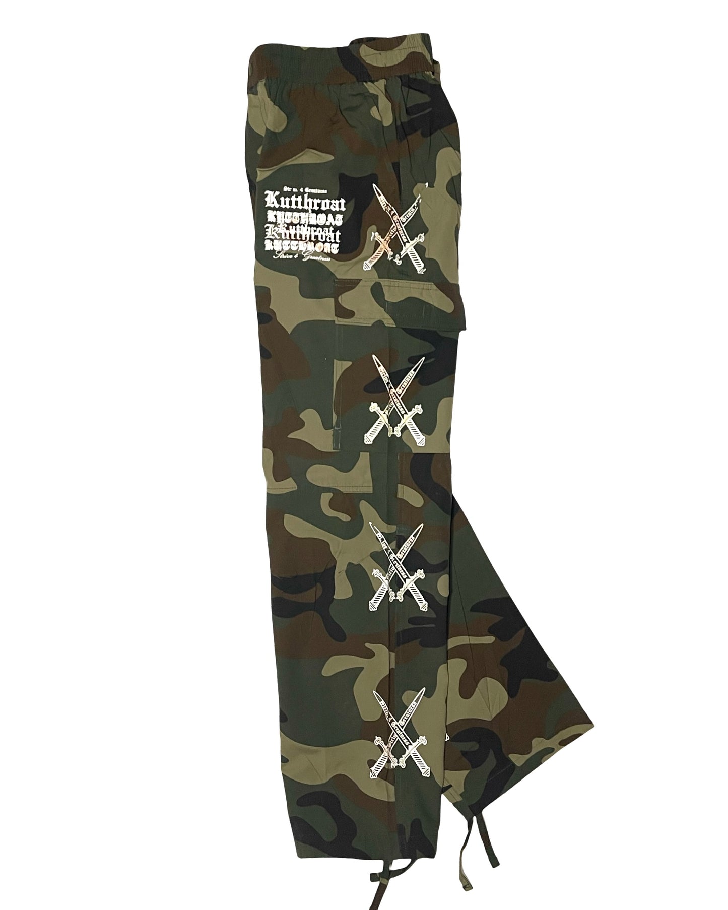 Camo cargo pants