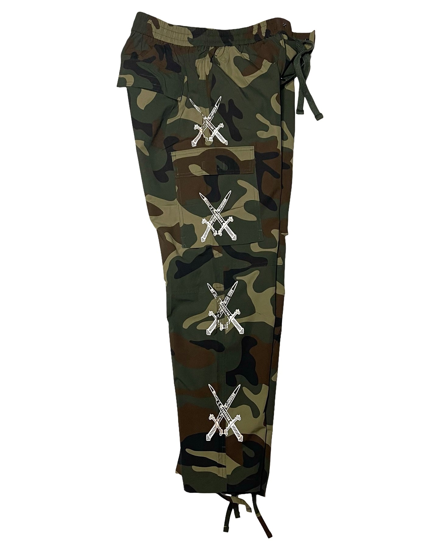 Camo cargo pants