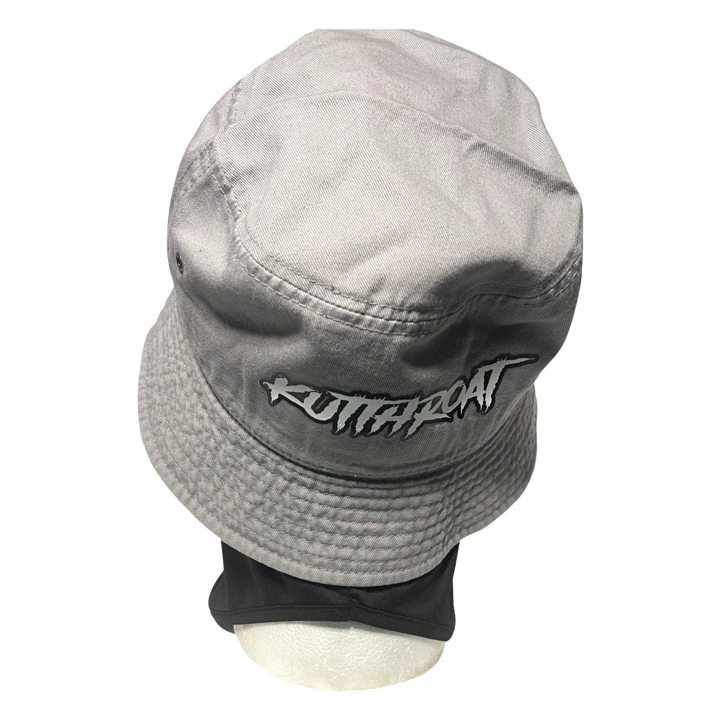 Grey bucket hat
