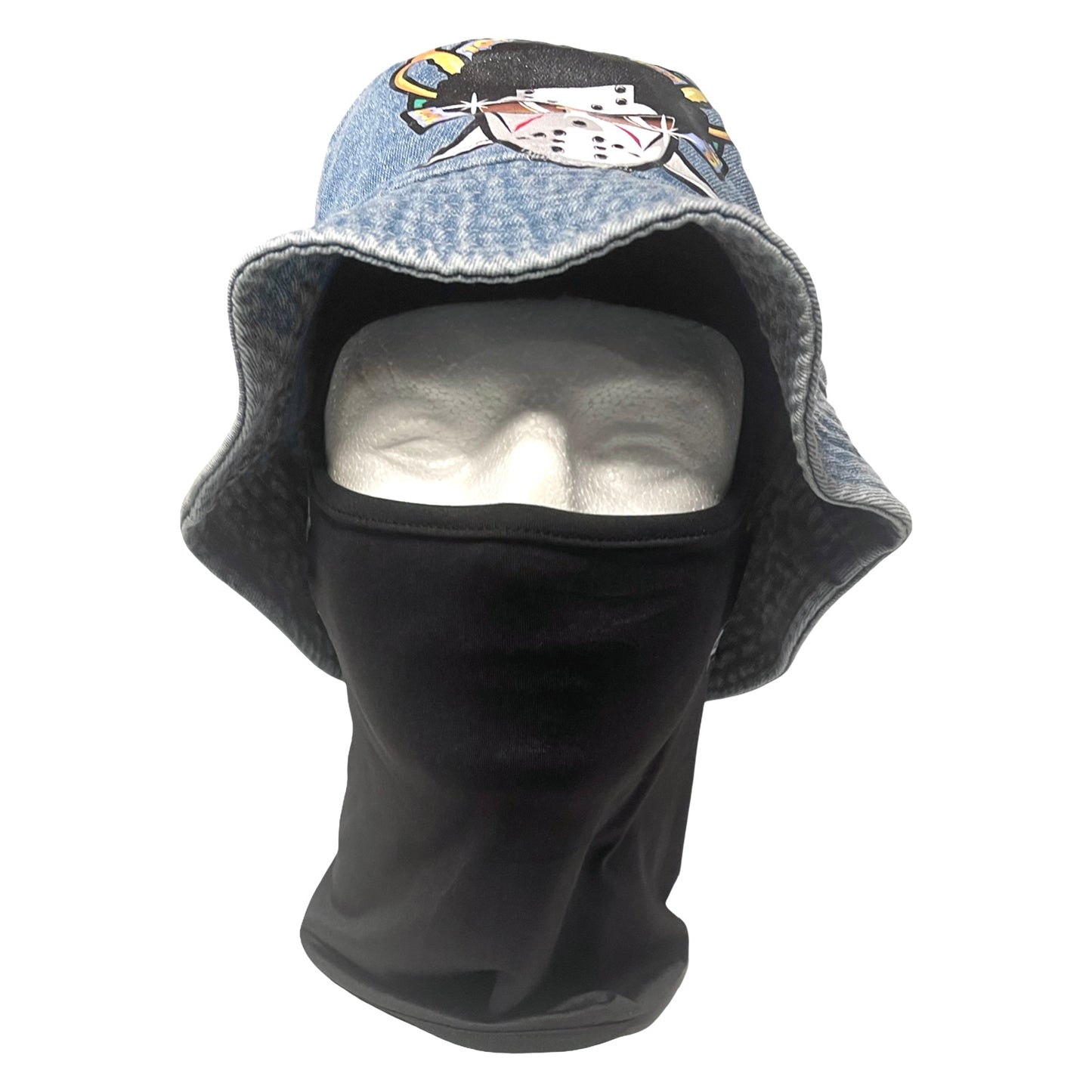 Denim bucket hat