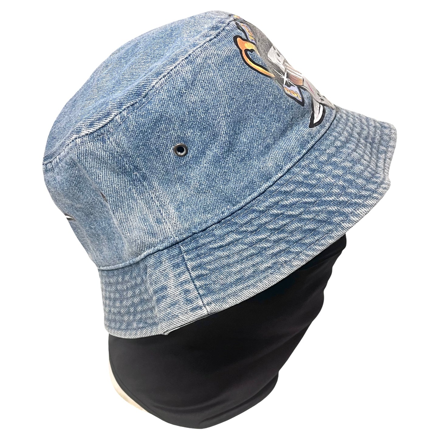 Denim bucket hat