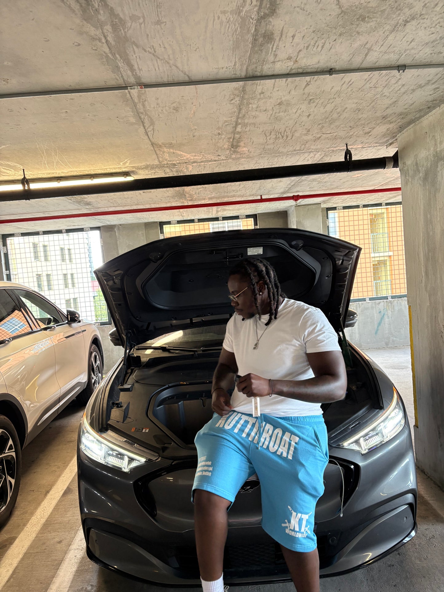 Light Blue Shorts
