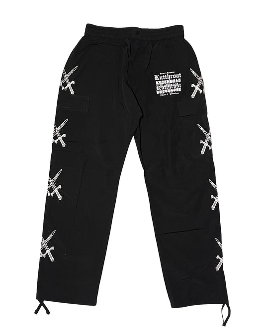 Black cargo pants