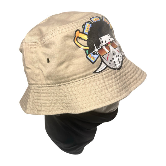 Tan bucket hat